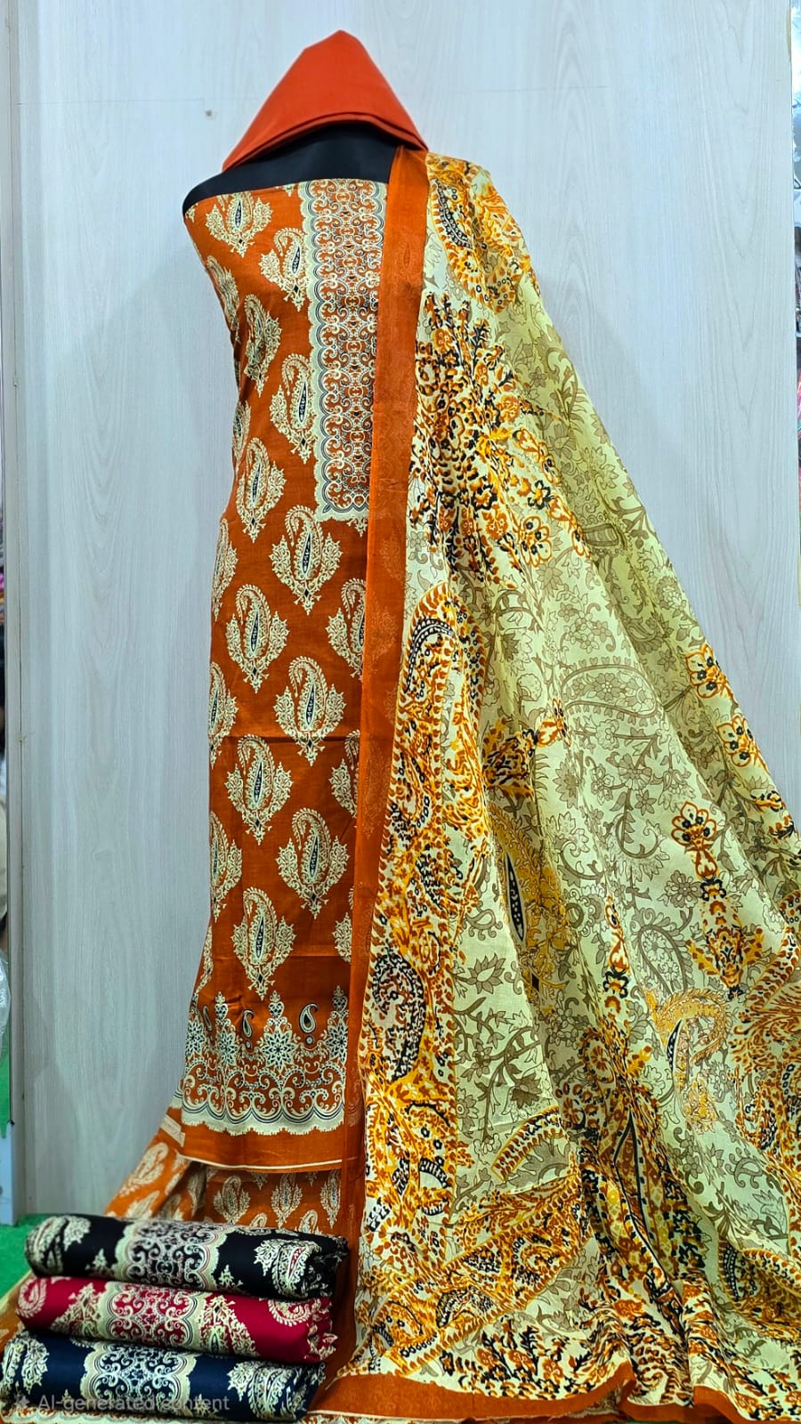 প্রিমিয়াম কোয়ালিটি ডিজিটাল প্রিন্ট থ্রি-পিস-T1