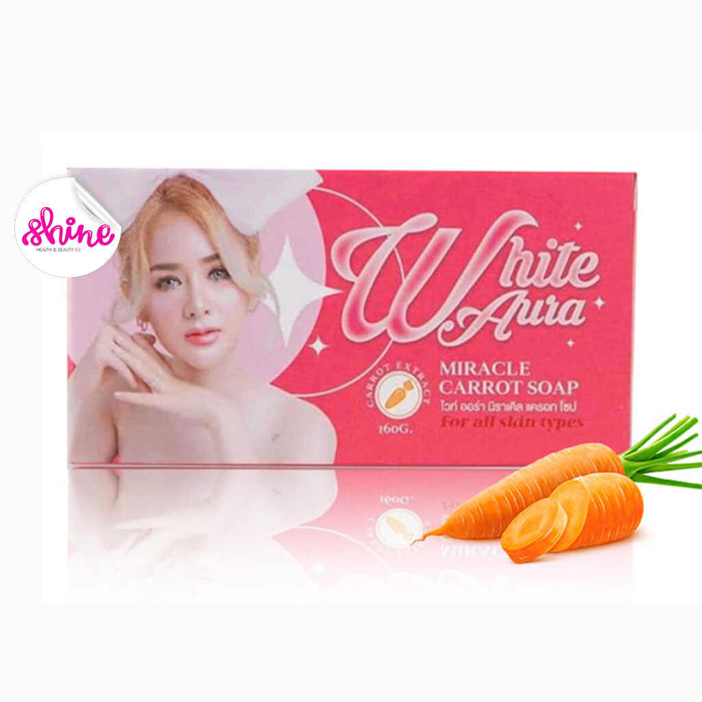 White Aura Miracle Carrot Soap
