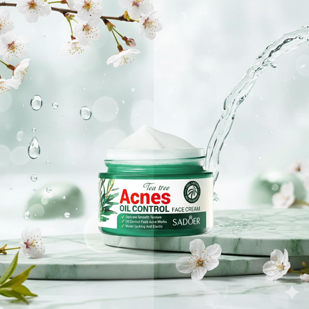 SADOER Tea Tree Acnes Oil Control Face Cream -c14