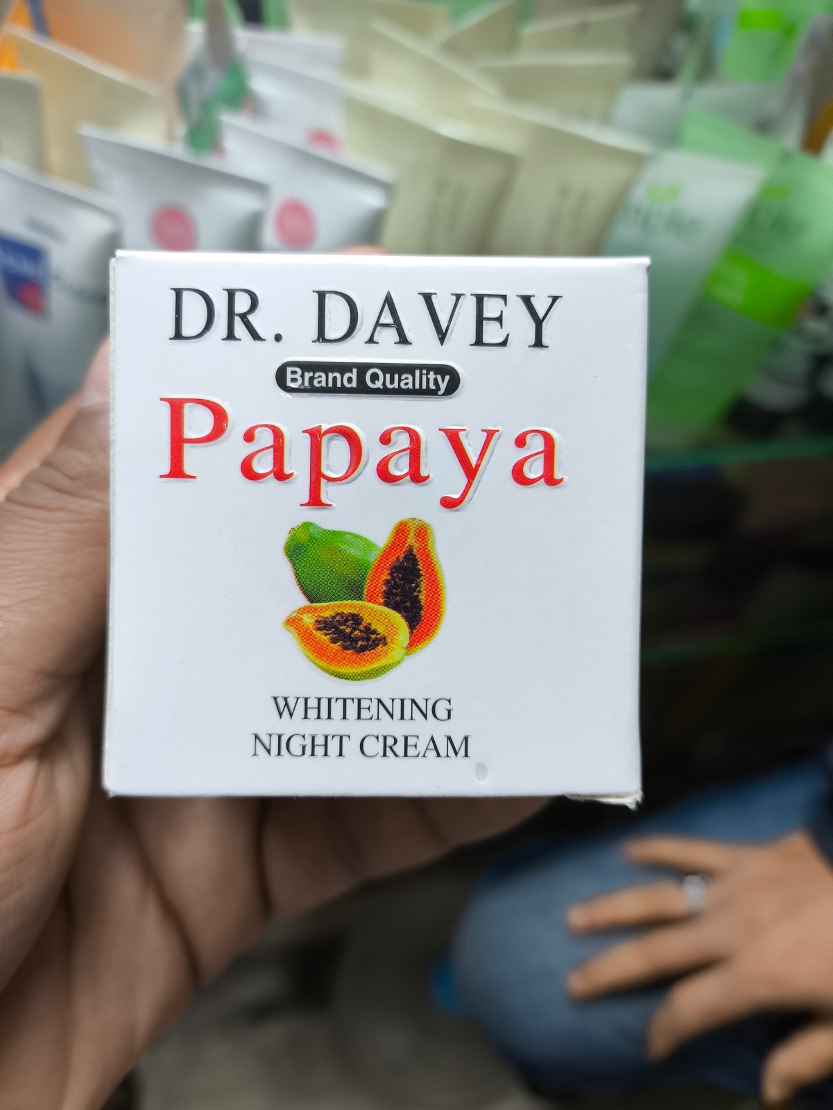 DR. DAVEY Papaya Whitening Night Cream।
